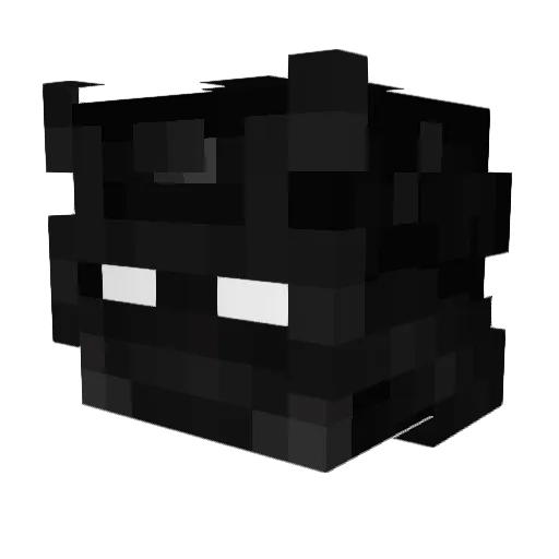 KNUCKLEHEAD528 Minecraft avatar head, 3D render