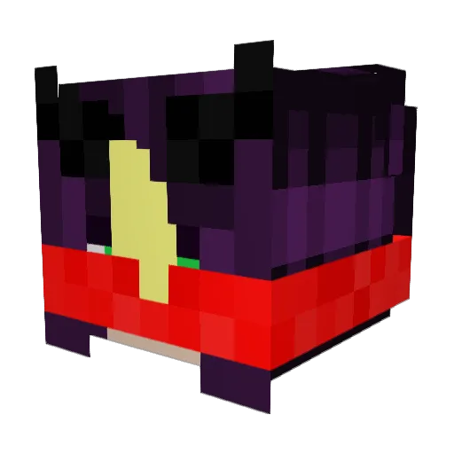 KNife4064 Minecraft avatar head, 3D render