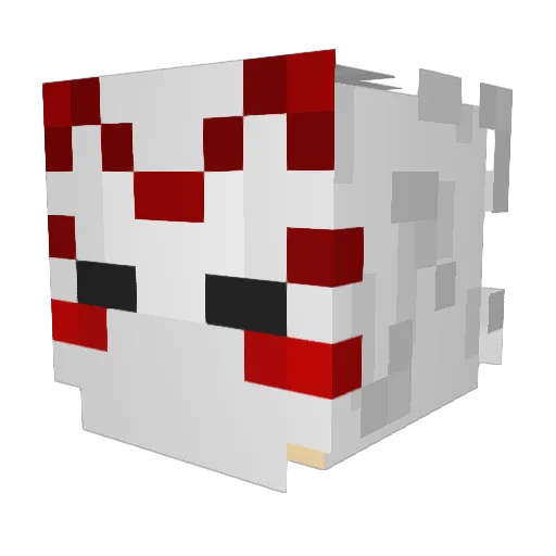 KNizan Minecraft avatar head, 3D render