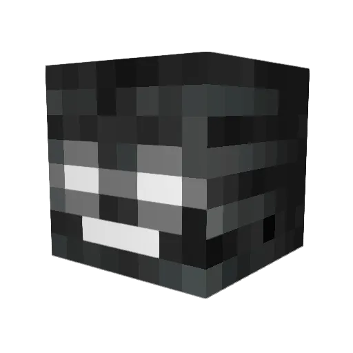 KOBEdaBALLA Minecraft avatar head, 3D render