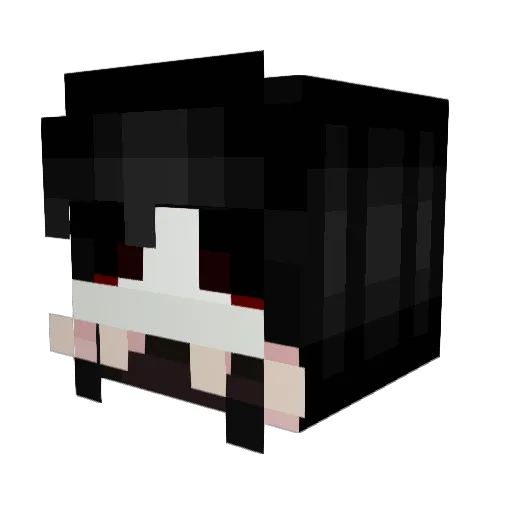 KOBLIVION Minecraft avatar head, 3D render