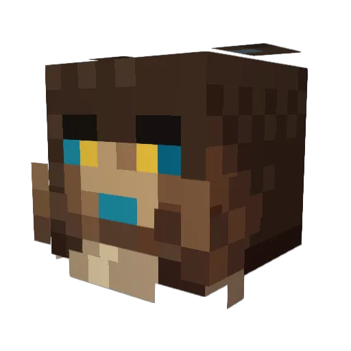 Minecraft-Avatar von KOFEYKA: Kopf als 3D-Render