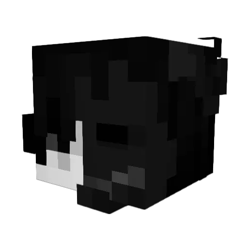 KOFTE00 Minecraft avatar head, 3D render