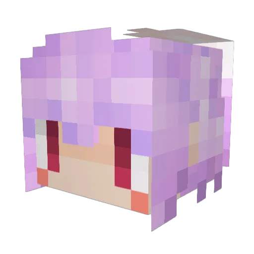 KOHCH Minecraft avatar head, 3D render