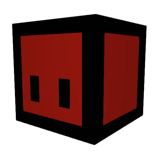 KOHDUBZ Minecraft avatar head, 3D render