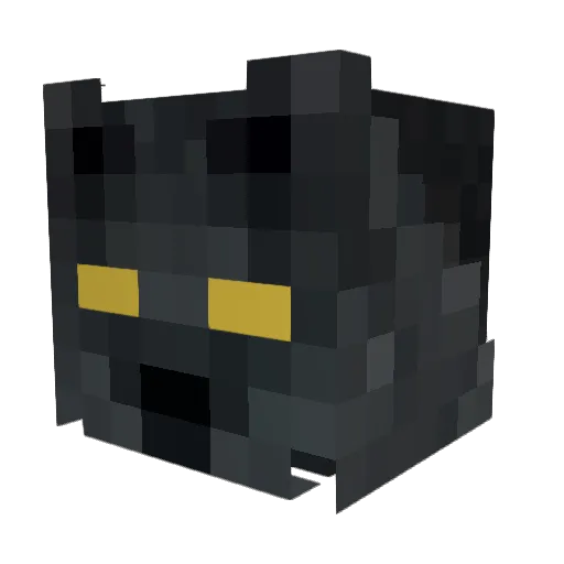 KOHICLAN Minecraft avatar head, 3D render