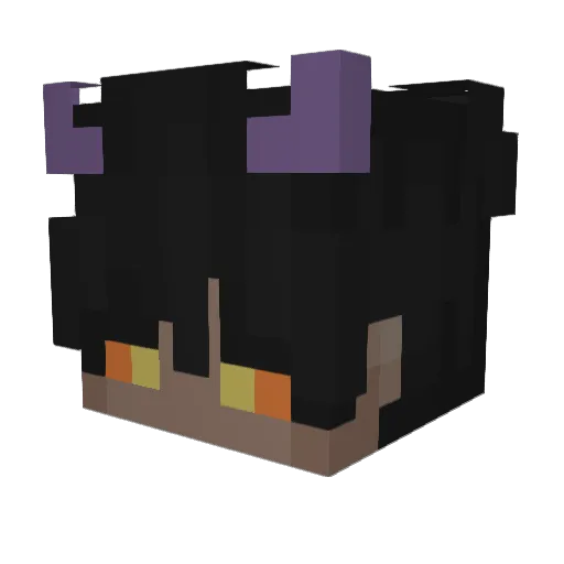 KOLASKA2000 Minecraft avatar head, 3D render
