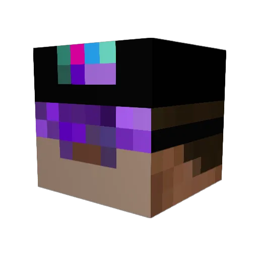 KOMARY7 Minecraft avatar head, 3D render