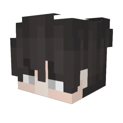 KOMNG2021 Minecraft avatar head, 3D render