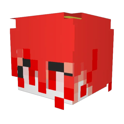 KONOYAROO Minecraft avatar head, 3D render