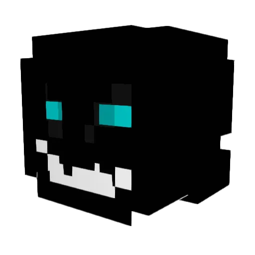 KOSr4 Minecraft avatar head, 3D render