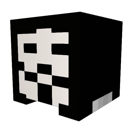 KOTB_YT Minecraft avatar head, 3D render