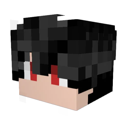 KOTETSUTETSU Minecraft avatar head, 3D render