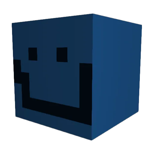 KOV67 Minecraft avatar head, 3D render