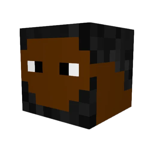 KO_Pablo_KO Minecraft avatar head, 3D render