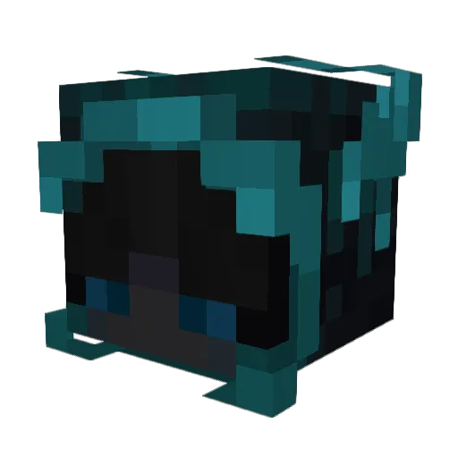 KR9 Minecraft avatar head, 3D render