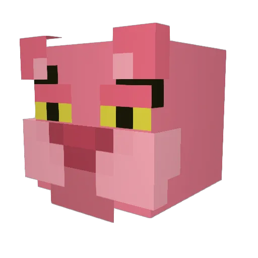 KRAYTOS16 Minecraft avatar head, 3D render