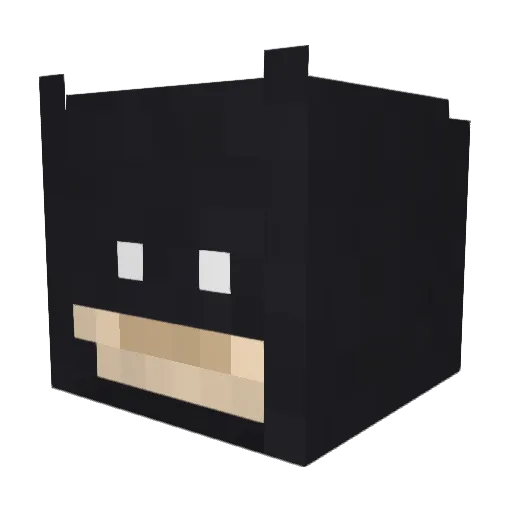 KRDavid Minecraft avatar head, 3D render