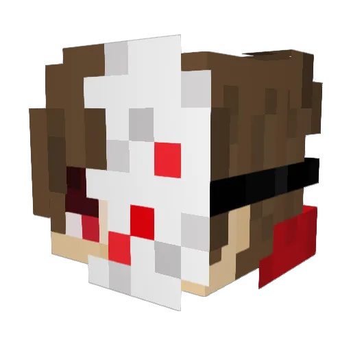 KRIPI09 Minecraft avatar head, 3D render