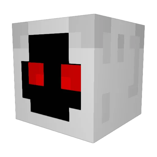 KRYALT15 Minecraft avatar head, 3D render