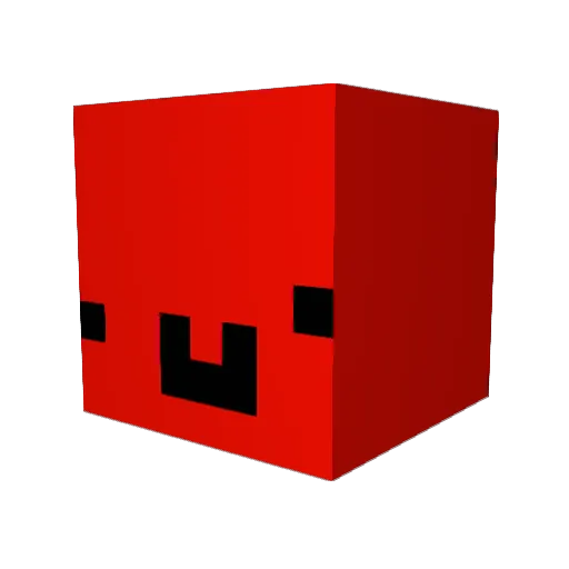 KRYPTONXXL Minecraft avatar head, 3D render