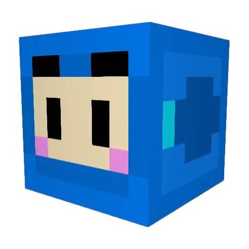 KR_kalaid Minecraft avatar head, 3D render