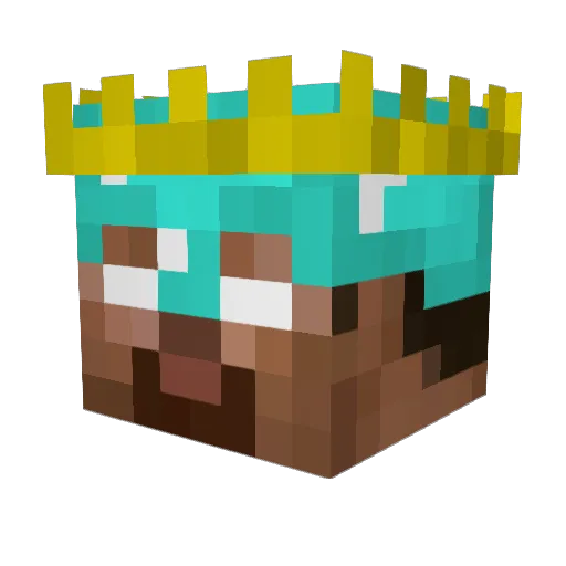 KRossTheBoss18 Minecraft avatar head, 3D render