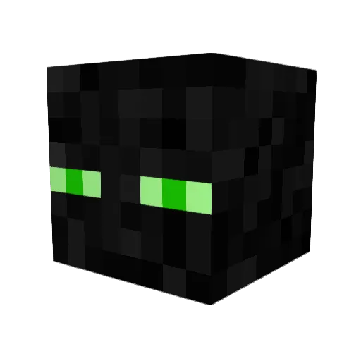 KSAP_Rama Minecraft avatar head, 3D render