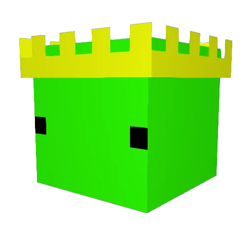 KSAWI2015 Minecraft avatar head, 3D render