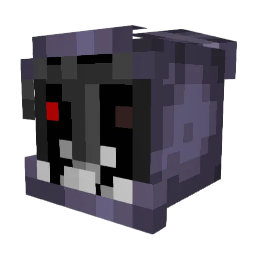 KSEMoab Minecraft avatar head, 3D render