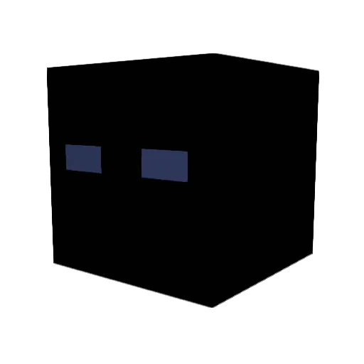 KSG2367 Minecraft avatar head, 3D render