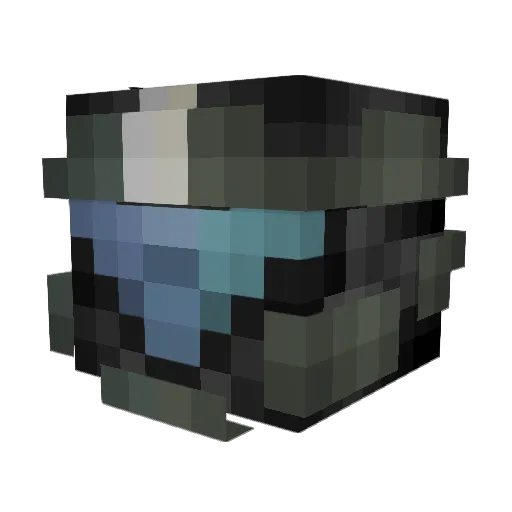 KSHORDY_AFNF Minecraft avatar head, 3D render