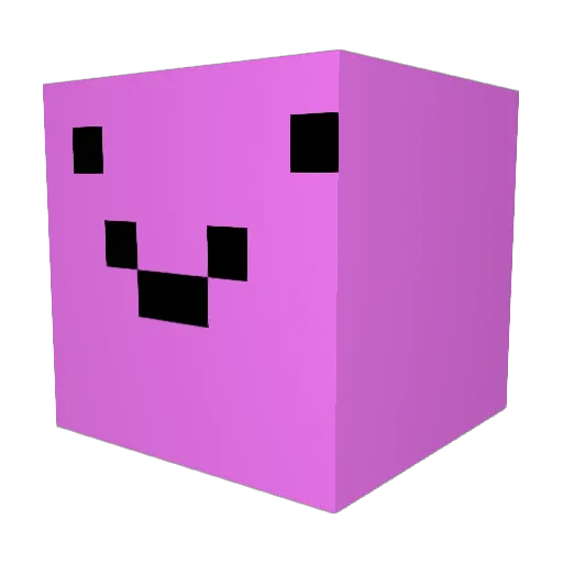 KSIAZEMILOSZ Minecraft avatar head, 3D render