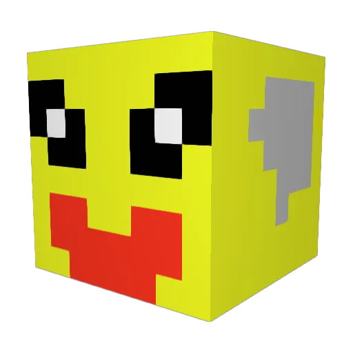KSIOlajidebt_ Minecraft avatar head, 3D render