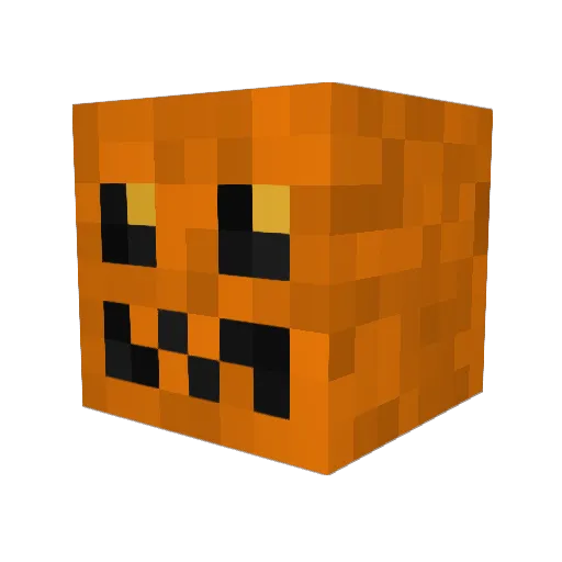 KSfive Minecraft avatar head, 3D render