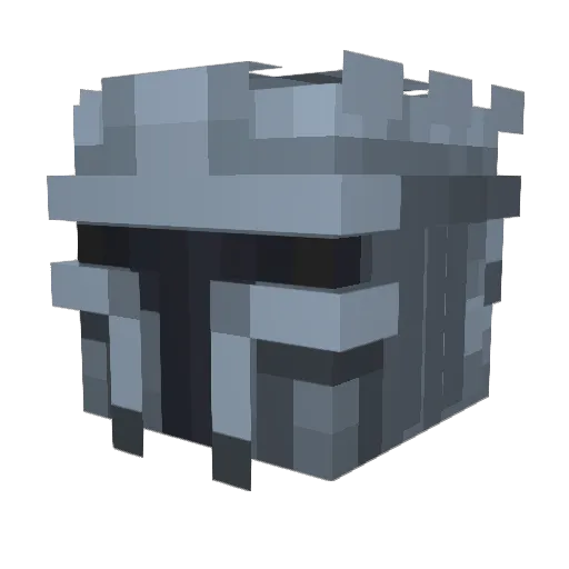 KSmitty Minecraft avatar head, 3D render