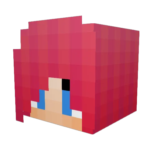 KSolig Minecraft avatar head, 3D render