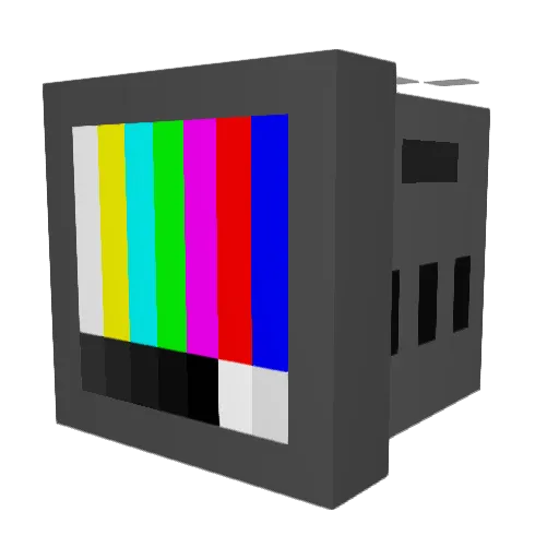 KT249 Minecraft avatar head, 3D render