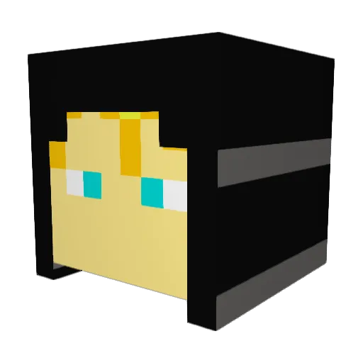 KTCXD_5p0tty Minecraft avatar head, 3D render