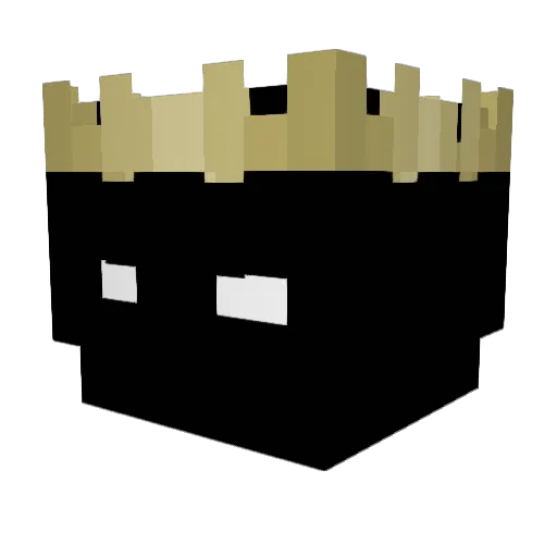 KTM999 Minecraft avatar head, 3D render
