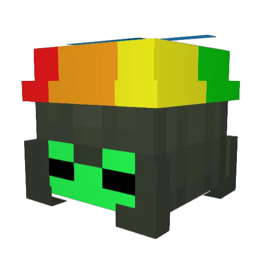 KTMant Minecraft avatar head, 3D render