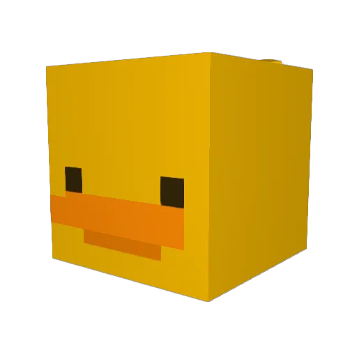 KTOLYN Minecraft avatar head, 3D render