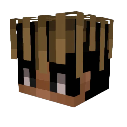 KTS__Von Minecraft avatar head, 3D render