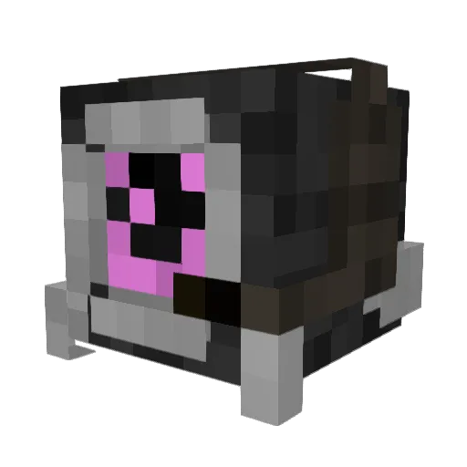KTY_H Minecraft avatar head, 3D render