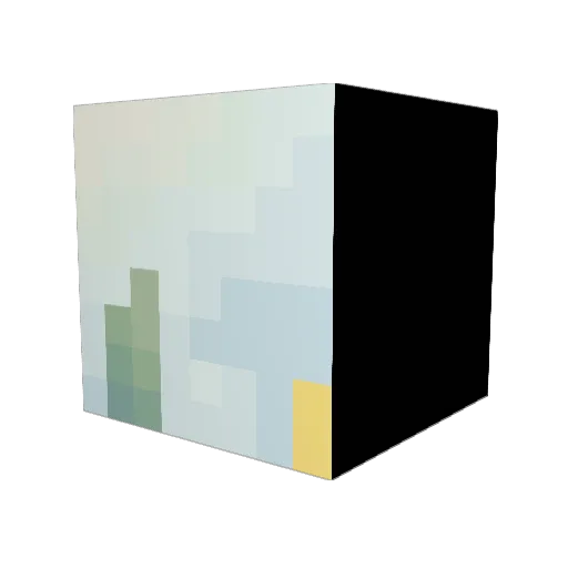KTrud23 Minecraft avatar head, 3D render
