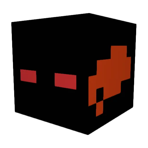 KUBICKI13 Minecraft avatar head, 3D render