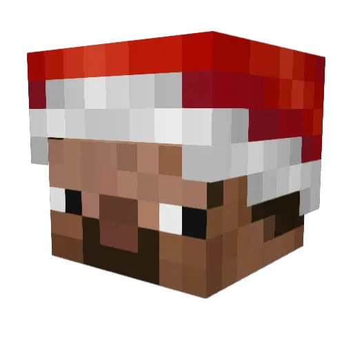 KUBIX79 Minecraft avatar head, 3D render