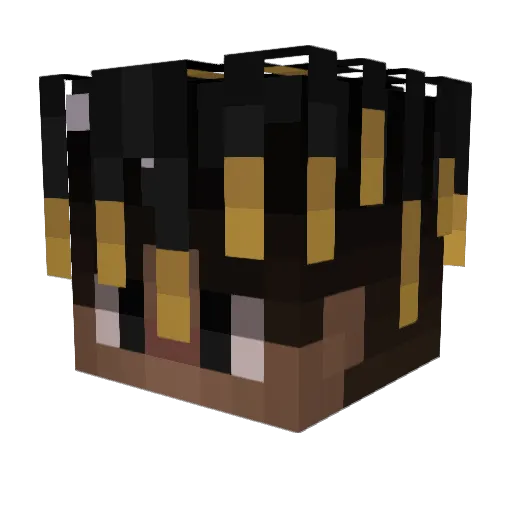 KUBUS963003 Minecraft avatar head, 3D render