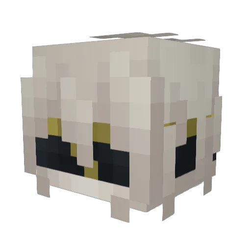 KUDRIKSTEP Minecraft avatar head, 3D render