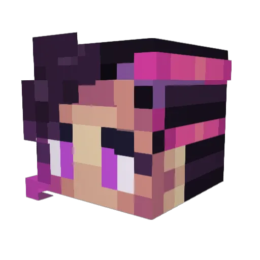 KUGIpunch23 Minecraft avatar head, 3D render
